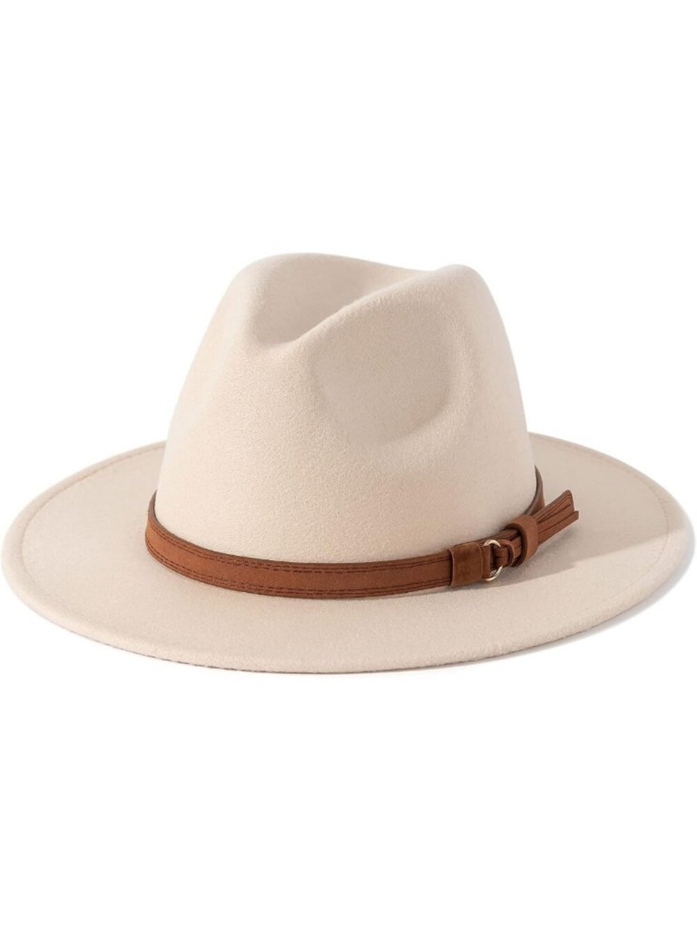 Vintage Wide Brim Fedora Hat for Men & Women | Stylish Sun Protection Accessory
